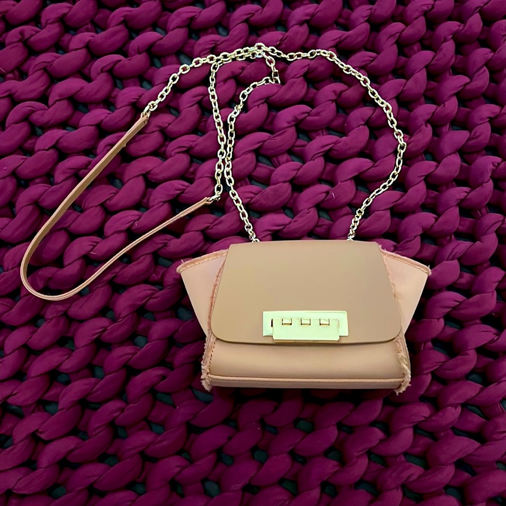Zac Posen chain link crossbody bag